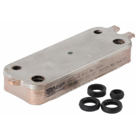 Diff – Micro-accumulateur 12 plaques – Échangeur thermique sanitaire – Remplacement chaudière ELM Leblanc – Performances d'origine - 87167730870