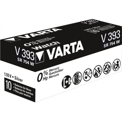 Micro batterie SR754W 1,55V (393)