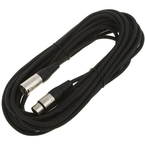 Micro Câble avec Mâle Femelle Connecteurs XLR 2m