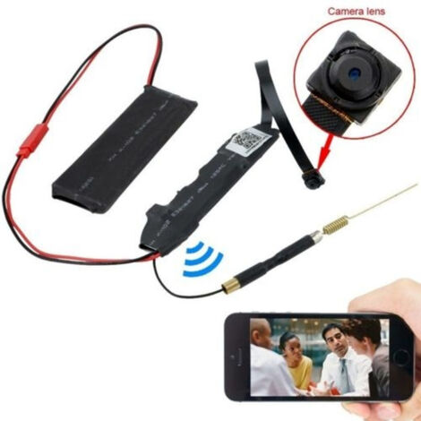 Micro Caméra Espion Hd Caméra Cachée Cctv P2p Antenne Externe Wifi