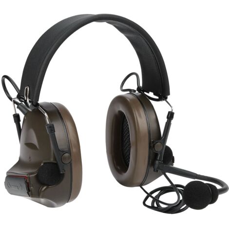 Micro-casque avec microphone pour jeux de combat en extérieur