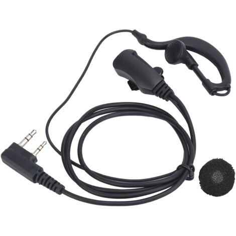 Micro-casque oreillette avec clip pour talkie-walkie BAOFENG UV3R PLUS UV5R UV5RA UV5RB UV5RD