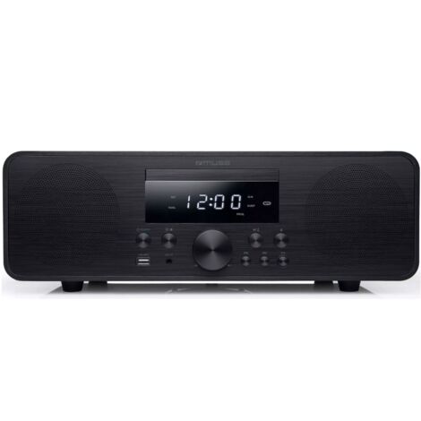 Micro-chaîne 80w noir avec bluetooth - Muse - M880FBC
