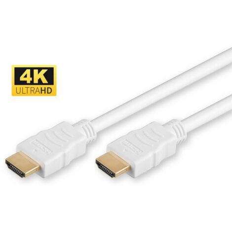 micro-connect HDM19192V1.4W câble HDMI blanc 2 mètres