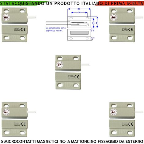 Mini Allarme Per Porte E Finestre