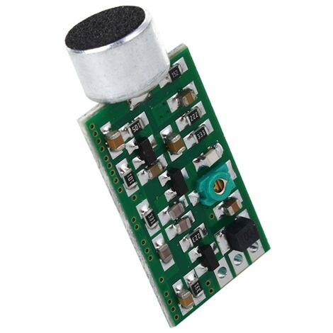 Micro-émetteur FM 88-108 MHz Mini Espion Caché pour Écoute Discrète et Enregistrement