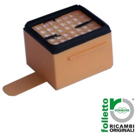 Micro filtro HEPA Igienico FOLLETTO VK 135 136 originale 44093