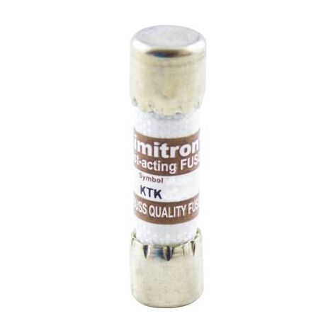 MICRO-FUSIBLE BUSSMANN BY EATON KTK 4 A (Ø X L) 10.3 MM X 38 MM 4 A 600 V ULTRA-RAPIDE -FF- 1 PC(S)