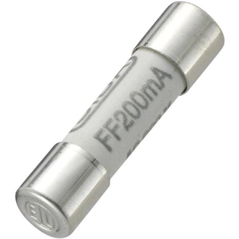 Micro-fusible (Ø x L) 6,3 mm x 32 mm 0,2 A 600 V super rapide -FF- 6FF-0200-H3 contenu 1 pcs.