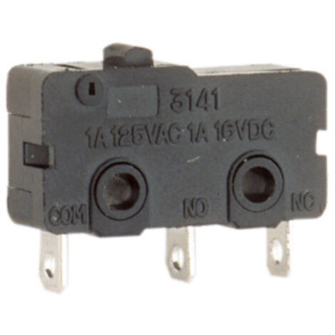Micro-interrupteur à levier droit 17 mm à souder Electro DH 11.500/P/1 8430552076123