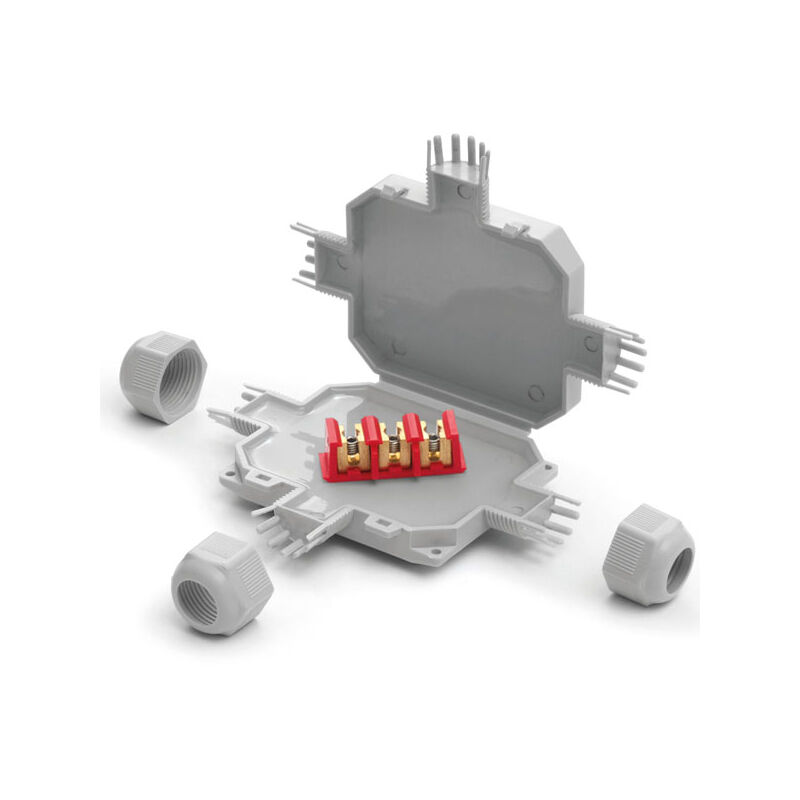 Raytech - Boite étanche IPX8 gel Bob3 x 2,5 à 4 mm²