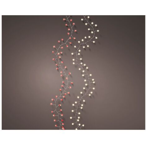 Micro LED bianco/rosso ass 150cm 80L
