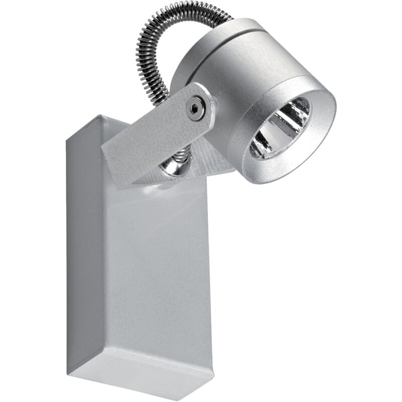 Micro lem 01 Spot sur patère led 2,5W 40° 4000K alu Aric 5383