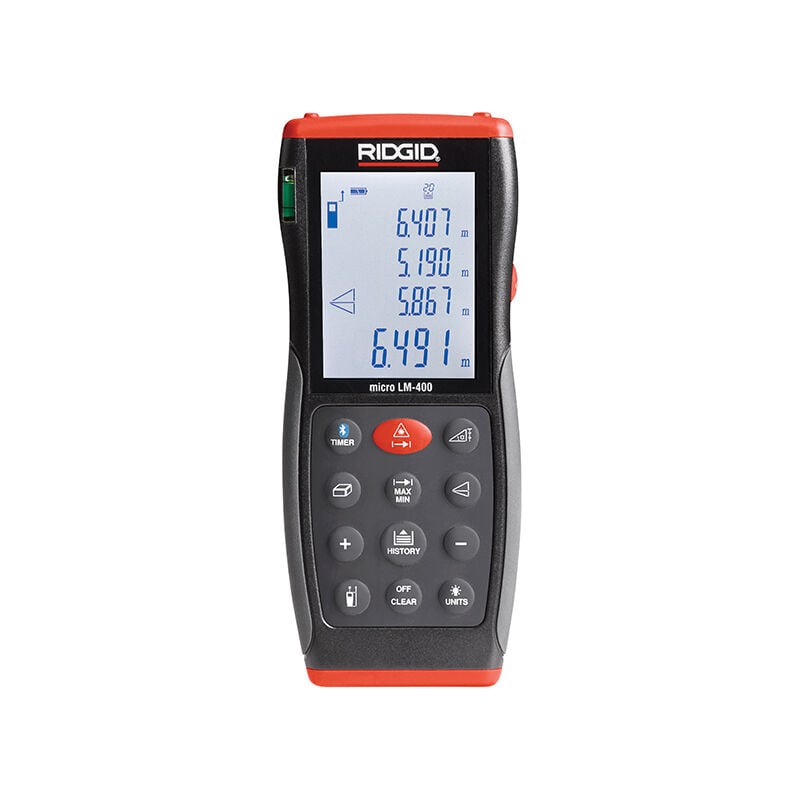 36813 36813 Micro LM-400 Advanced Laser Distance Measure 70m RID36813 - Ridgid