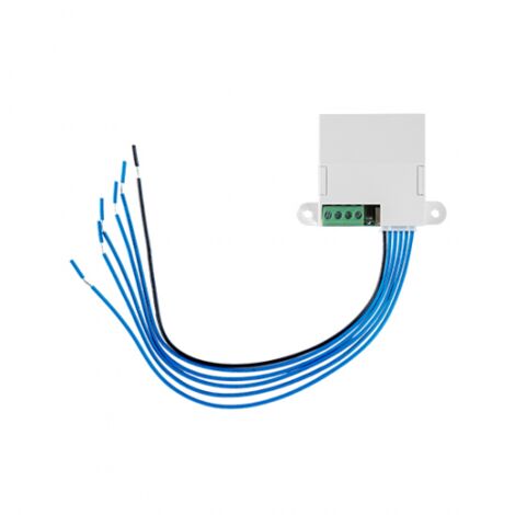 Micro modulo universale domotico 5 terminali IN/OUT con connettore pre-cablato. (Prime versione 4.00 e superiore).