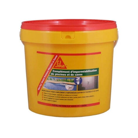 Micro-mortier pré-dosé SIKA SikaTop Enduit Peinture Piscine et Cave - 6.16kg