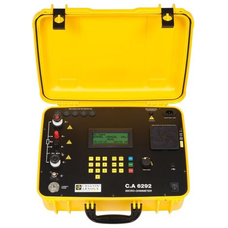 Micro-ohmmètre Chauvin Arnoux Ca 6292, 1 O, résolution 1µO ( Prix pour 1 )