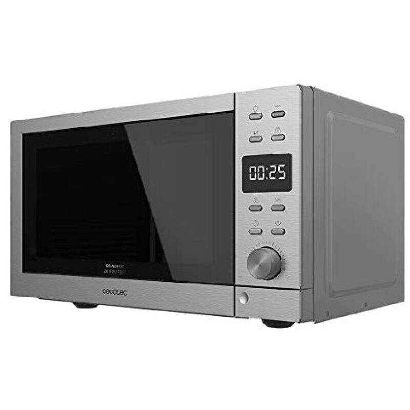 Cecotec - Micro-ondes sans plateau GrandHeat 2010 Flatbed Steel