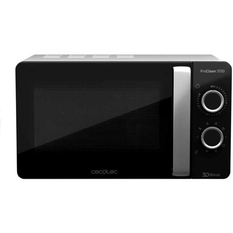 Cecotec - Micro-ondes de 20 l avec grill ProClean 3150