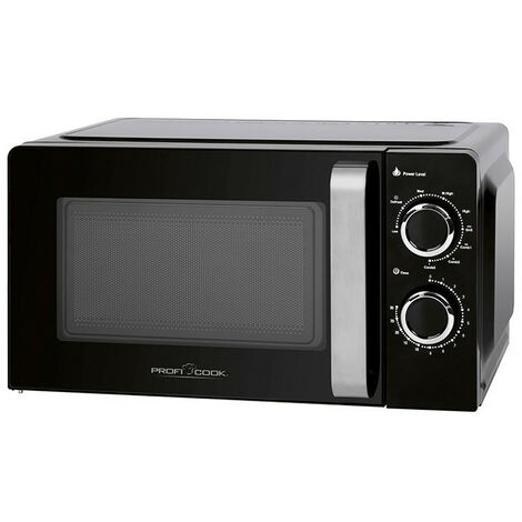 Micro-ondes avec gril 17L 700W Proficook PC-MWG 1208 Noir