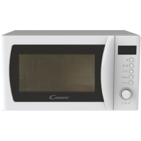 Micro-ondes Candy Idea CMWA20SDLW 700W Digital 20L Blanc - Fonction Décongélation - 5 Niveaux de Puissance - 8 Menus Automatiq