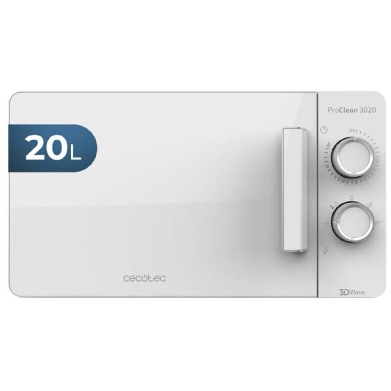 Cecotec - Micro-ondes de 20 l ProClean 3020