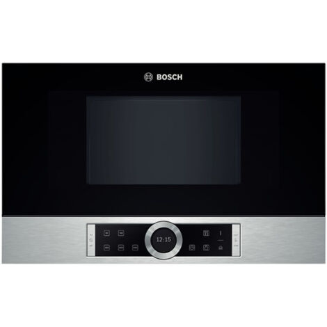Four Combiné Micro-ondes Encastrable - BOSCH SER4 - CMA583MB0 Noir Vol Four 44l 5 Modes De Cuisson H454xl594xp570mm 92532007