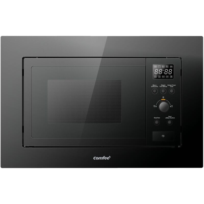 Comfee - Micro-ondes encastrable CBMAG820BJL-BK - 800W - Grill 1000 w - L59,5 x H38,8 x P34,35 cm- 20L - Noir