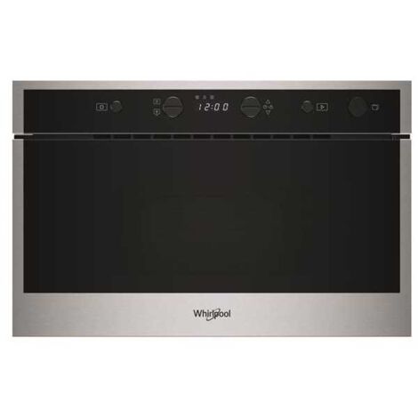 Micro-ondes encastrable, inox, solo, 22 L, plateau 25 cm - plats jusqu' WHIRLPOOL - WMN461BXF