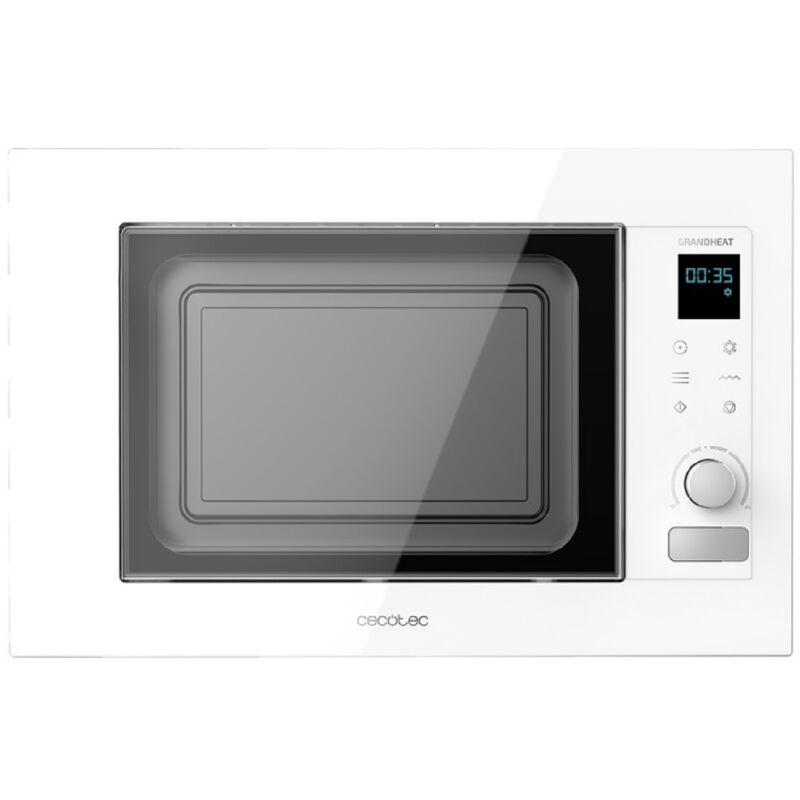 Cecotec - Micro-ondes encastrable GrandHeat 2090 Built-In Touch White