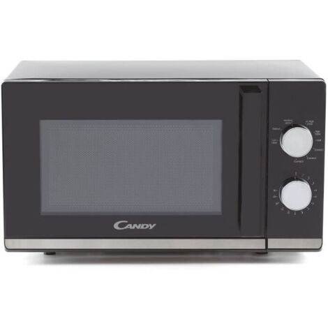 Micro-ondes Gril CANDY CMG20TNMB Moderna 20L 700W - Gril 900W - UI mécanique 6 niveaux de puissance - Fonction Décongélation poids
