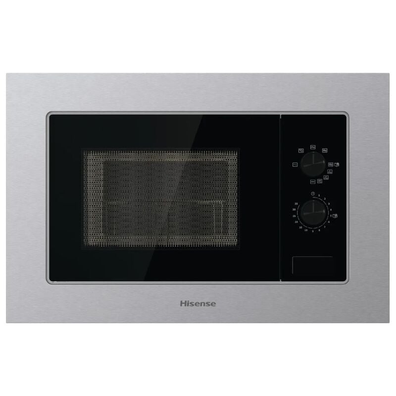 Hisense - Micro-ondes gril encastrable 20l 1250w noir BIM320G11X