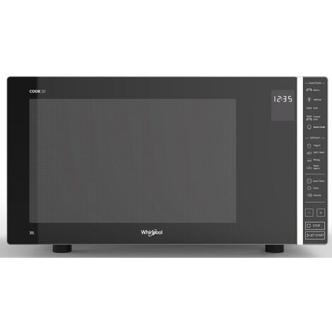 Klarstein Victoria 20 - micro-ondes encastrable, design rétro, 20L, micro- ondes 800W / puissance de gril 1000W, 3 fonctions grill/micro-ondes, acier  inoxydable, cadre de montage, noir : : Cuisine et Maison