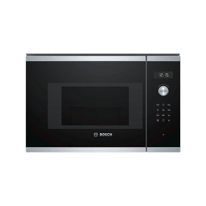 Bosch - Micro-ondes grill encastrable BEL524MS0 inox - 20 l - 800 w - Grill 1000 w