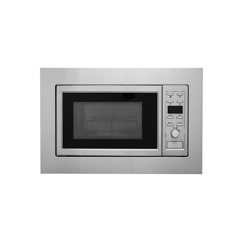 Climatek - Micro ondes Grill Encastrable MWO67S, 25 litres, Gril, Niche 38 cm