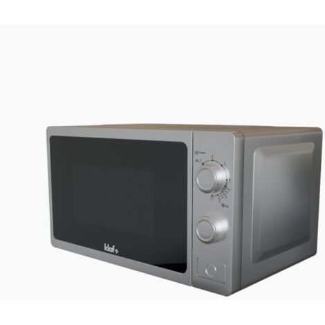 Micro-ondes grill pose libre 20L - KLAF - Gris silver