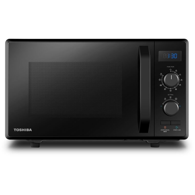 Micro-ondes grill pose libre - MW2-AG23P(BK) - Noir - 23L - 900W - Grill 1050W - Digital - Toshiba