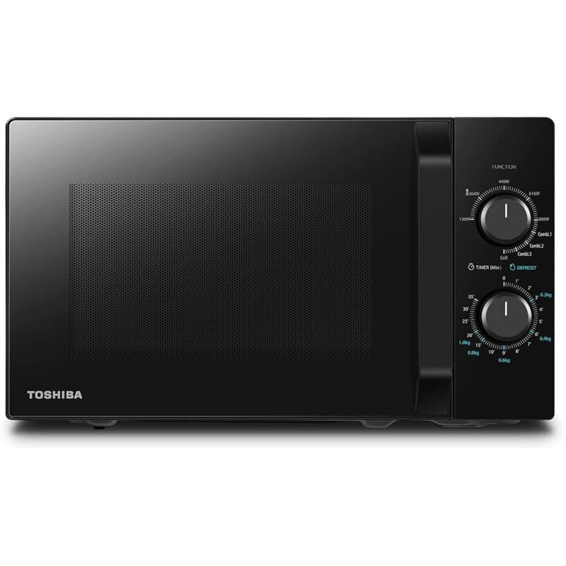 Toshiba - Micro-ondes combiné pose libre 800W - Grill 1000 w - 20L - Noir