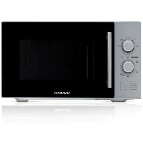 Micro-ondes monofonction pose libre BRANDT SM 2602S silver - 26 L - 900 W