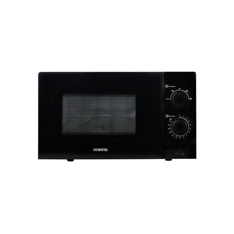 Oceanic - Micro-ondes MO20B11 Noir l 45,4 x H26,1 x P32,6 cm - 20L