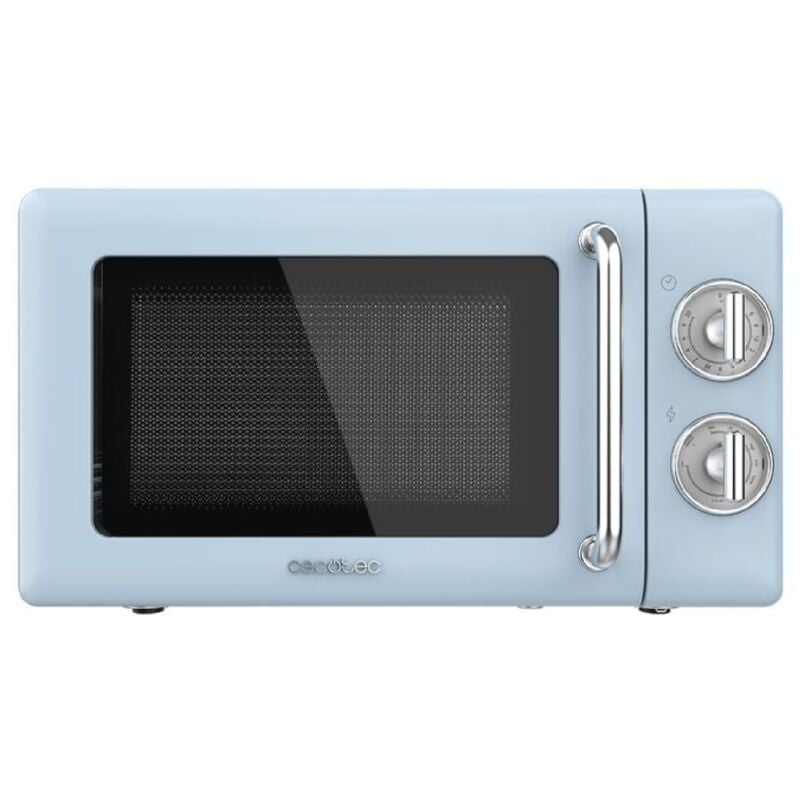 Cecotec - Micro-ondes de 20 l avec grill ProClean 3110 Retro Blue
