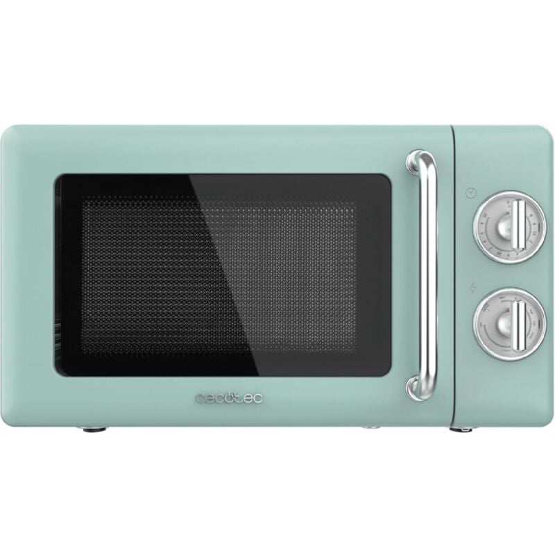 Cecotec - Micro-ondes de 20 l avec grill ProClean 3110 Retro Green