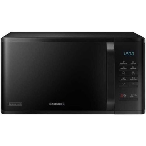 Micro-ondes Samsung MG23K3513AK - 23L - Gril - Electronique - 800W - 28,8 cm - Cavité céramique émail - Noir