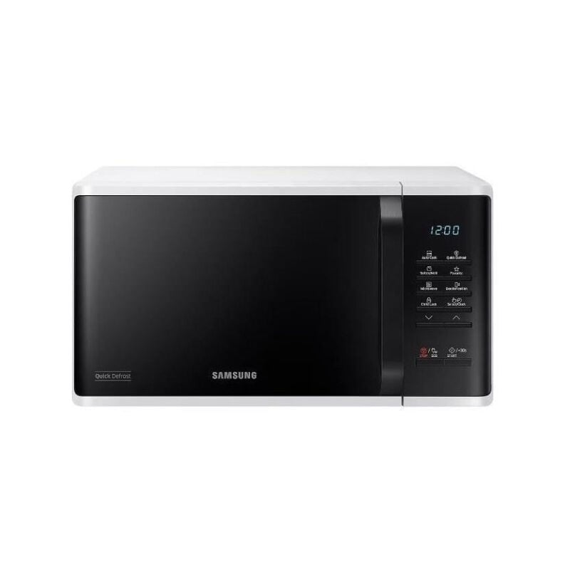 Samsung - Micro-ondes Solo - Blanc - 23 l - 800 w - Cavité céramique émail