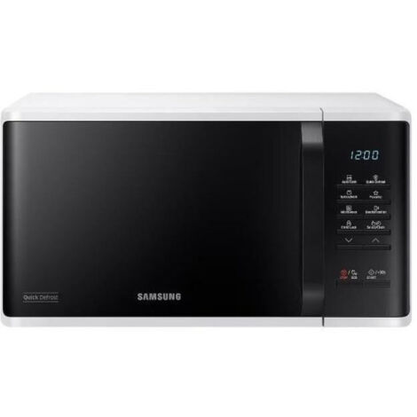 Micro-ondes SAMSUNG Solo - Blanc - 23 L - 800 W - Cavité céramique émail