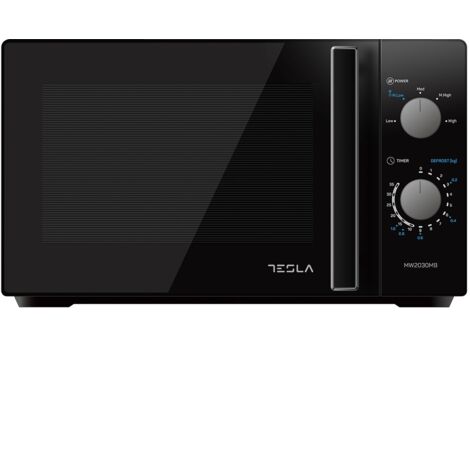 Micro-ondes solo 20l 700w noir - Tesla - MW2030MB