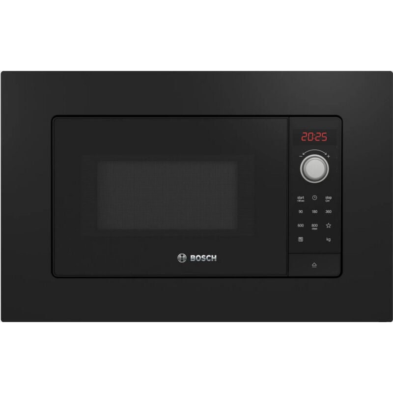 Bosch - Micro-ondes solo 20l 800w encastrable noir bfl623mb3f