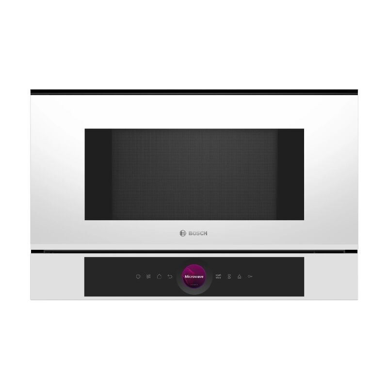 Bosch - Micro-ondes solo encastrable 21l 900w blanc BFL7221W1