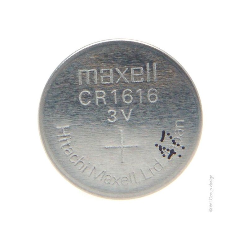 

Pila botón litio blister CR1616 3V 55mAh - Maxell
