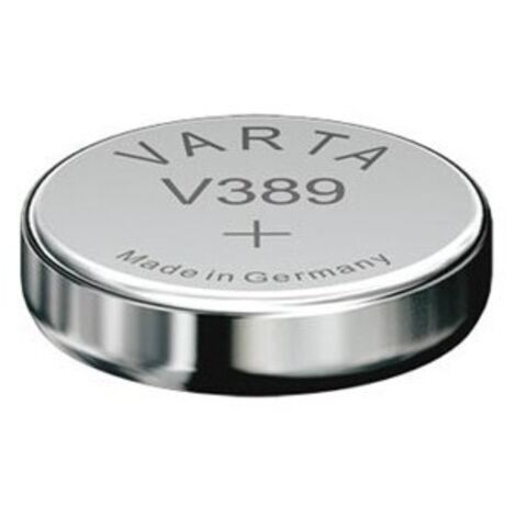 Micro  Pile Bouton Varta Sr1130w - Silver Sr54 - V389 / V10gs 1,55v (EMBALLAGE 1 Unit)  Ø11,6x3,1mm